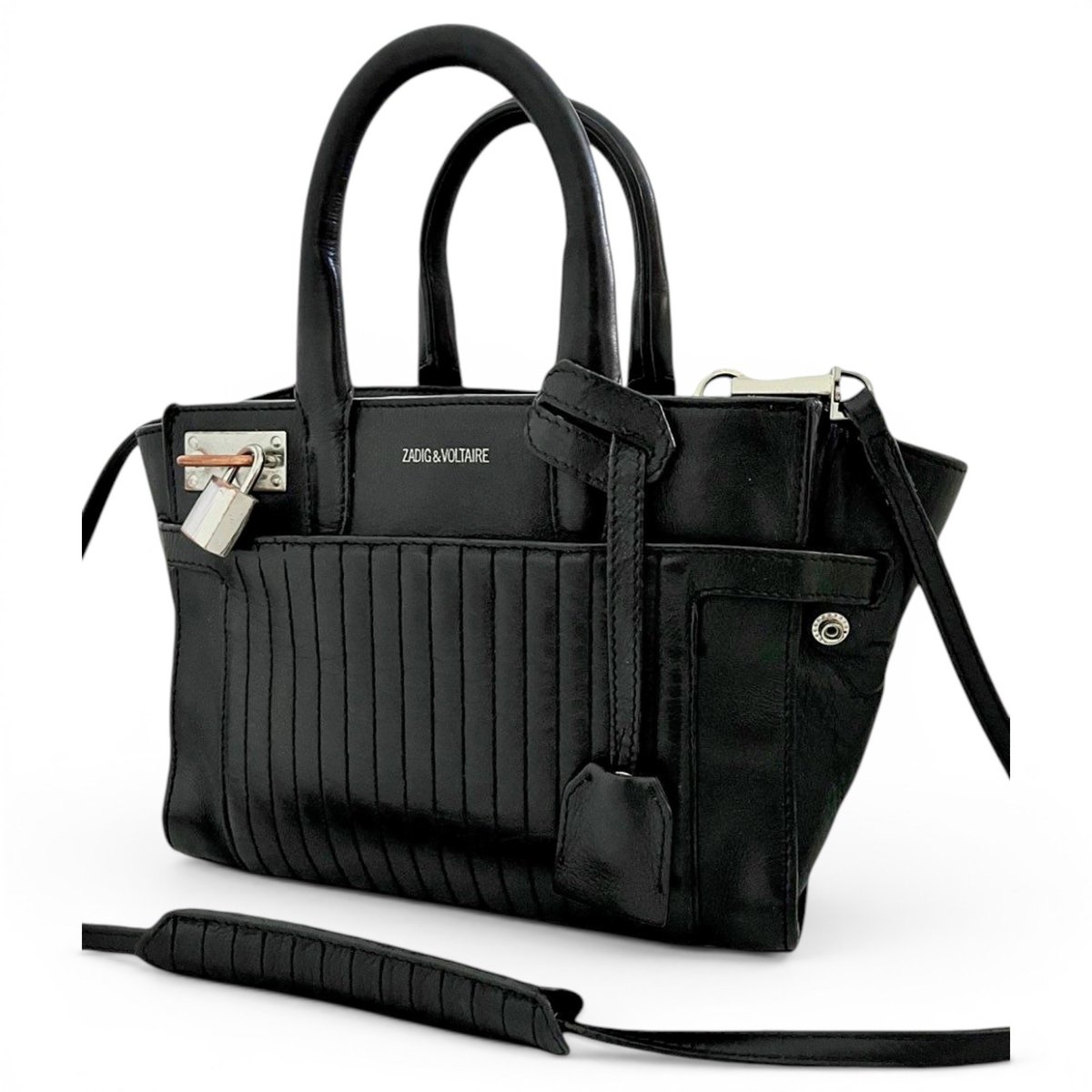 Candide leather crossbody bag