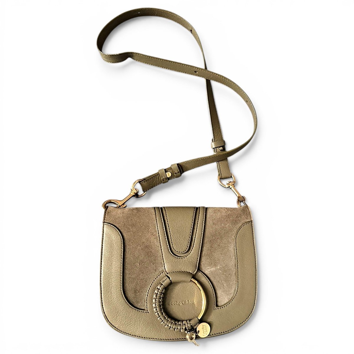Leather crossbody bag