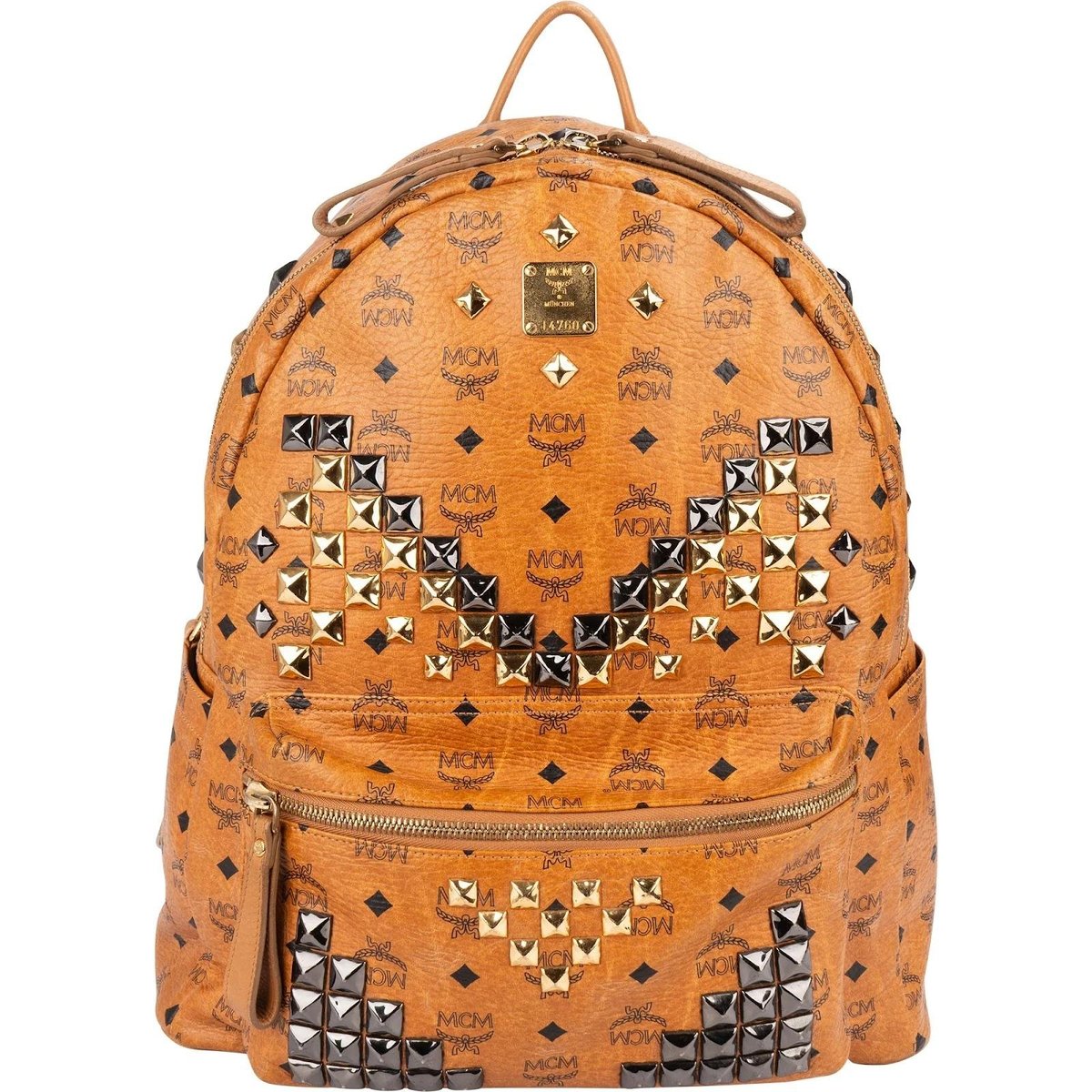 Stark leather backpack