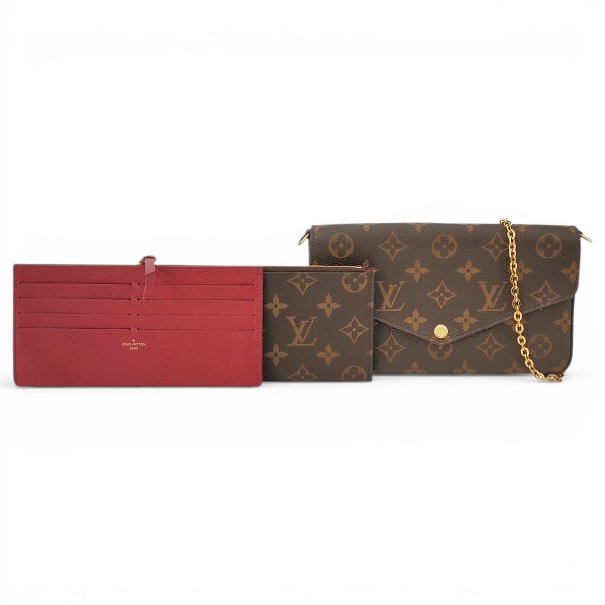 Félicie leather crossbody bag