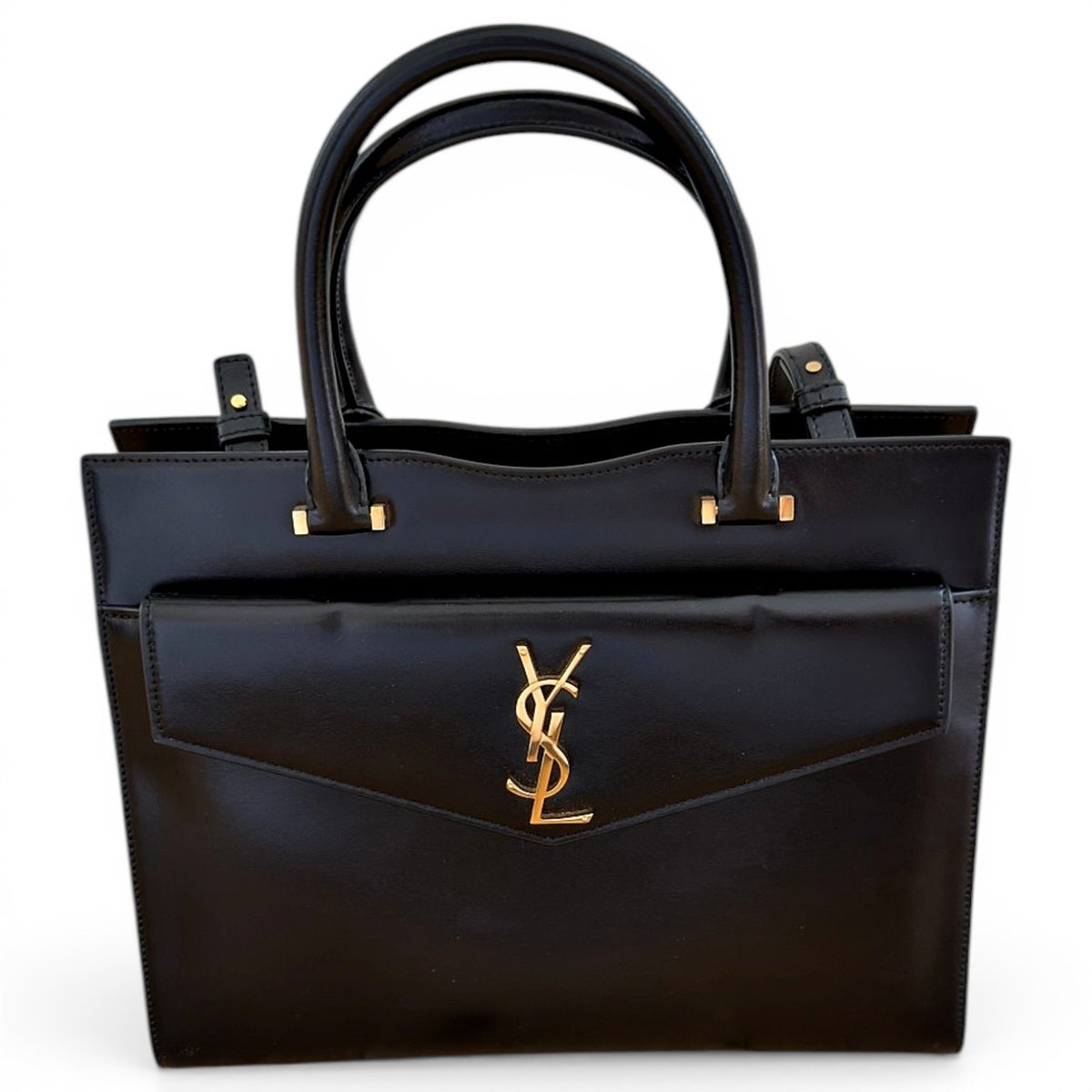 Uptown leather handbag