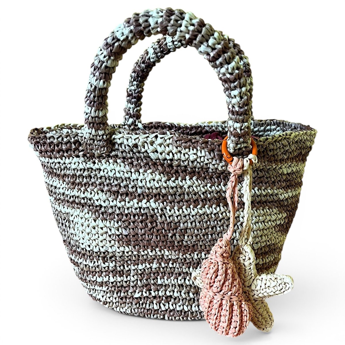 Crochet handbag