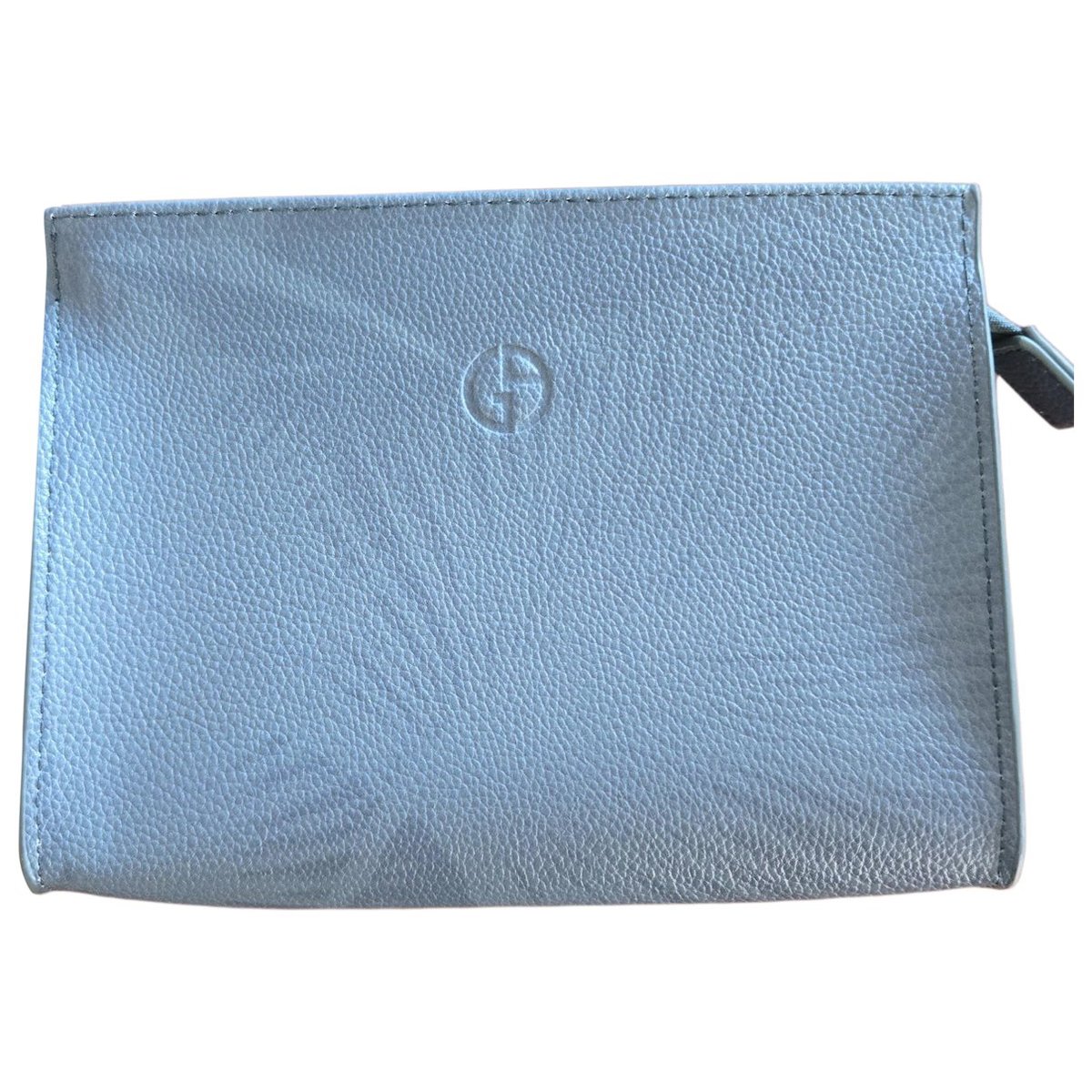 Vegan leather clutch bag