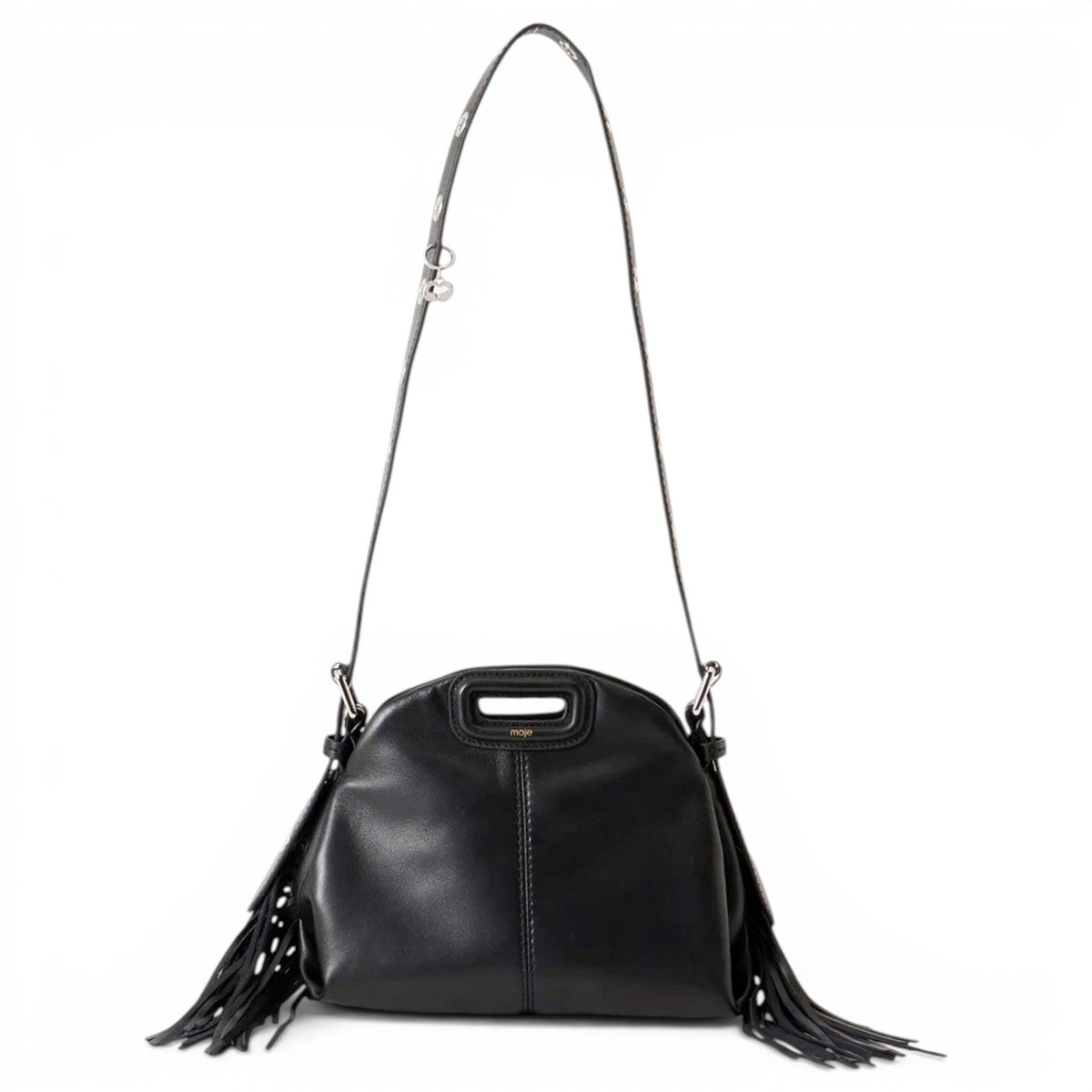 Sac M leather crossbody bag