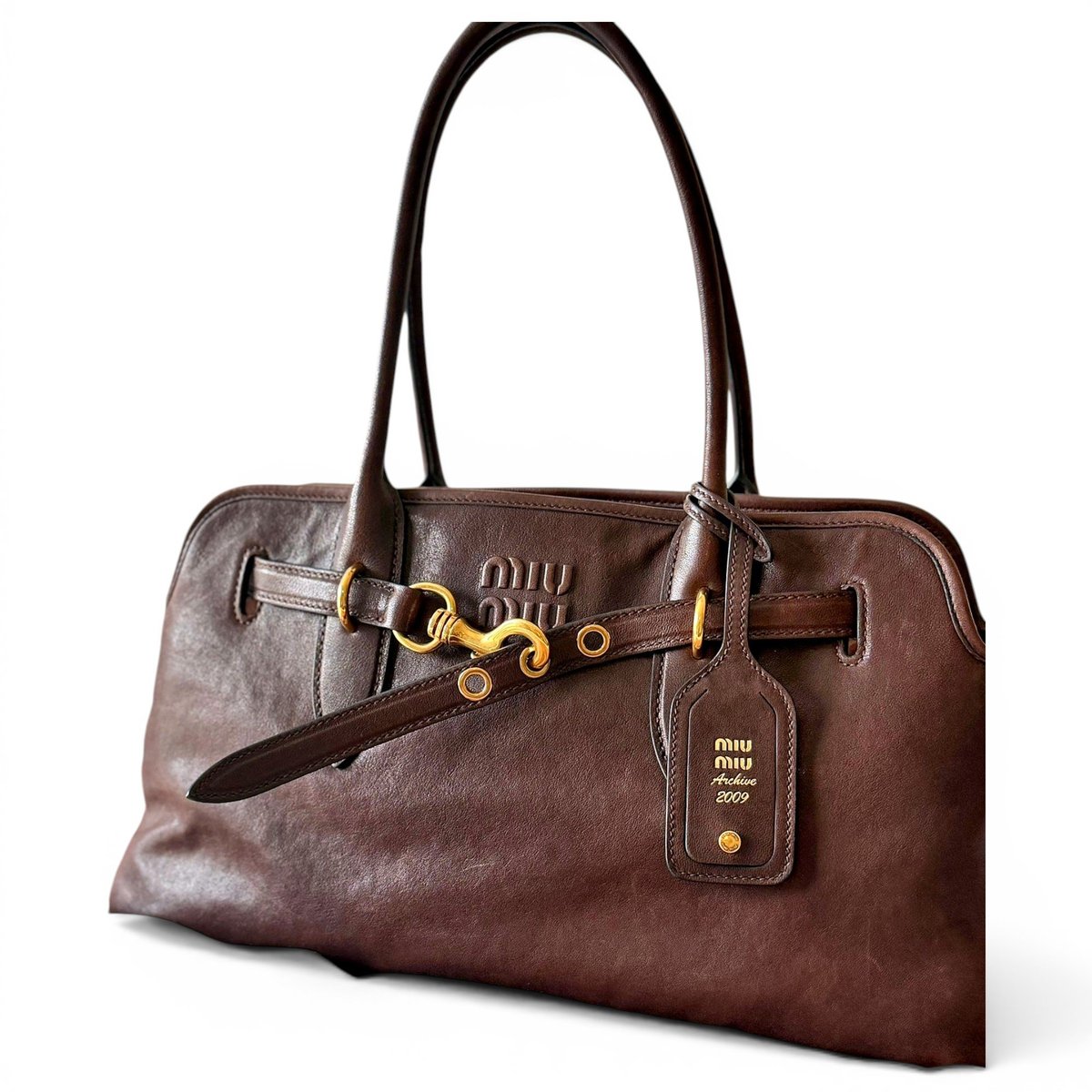 Aventure leather handbag