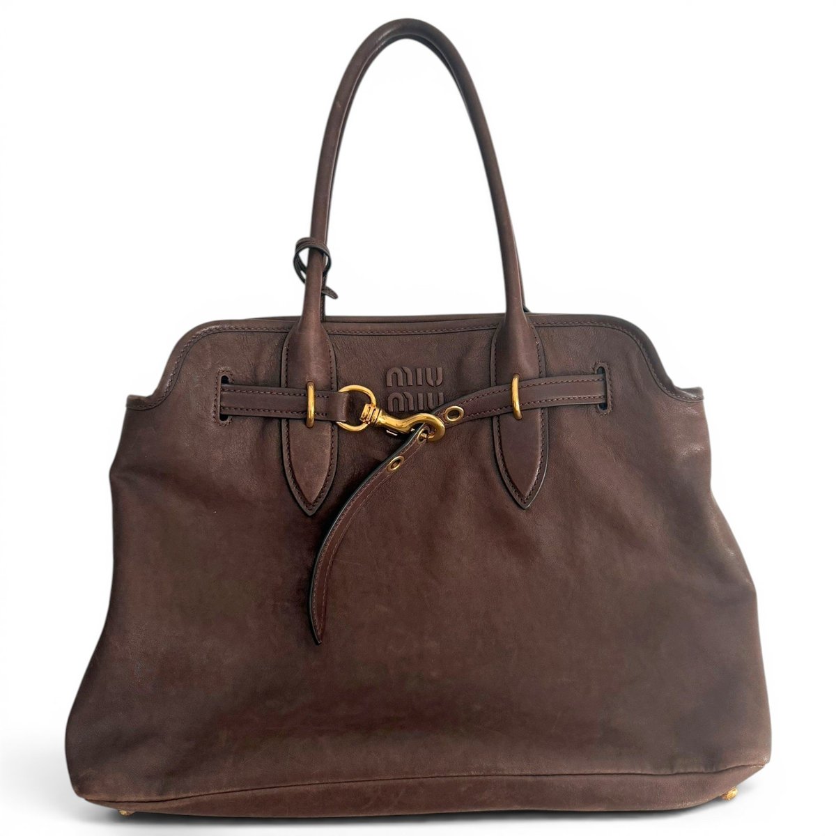 Aventure leather handbag