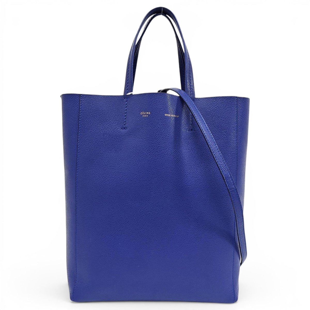 Cabas leather handbag