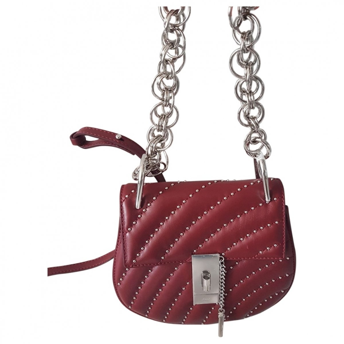 Drew leather crossbody bag