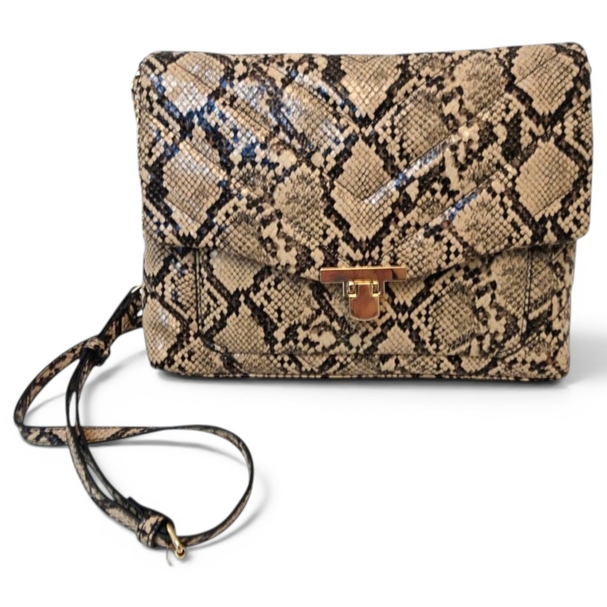 Vegan leather crossbody bag
