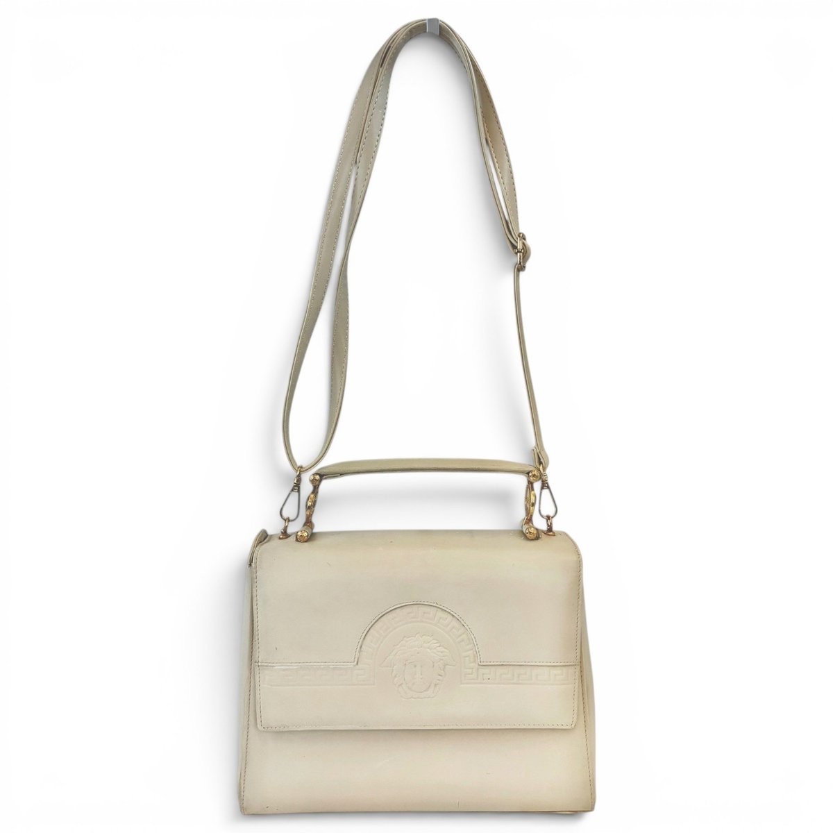 Leather satchel