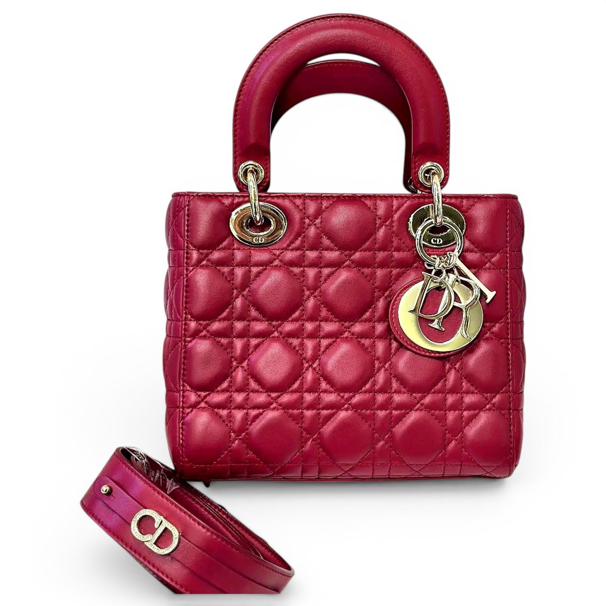 My Lady Dior leather crossbody bag