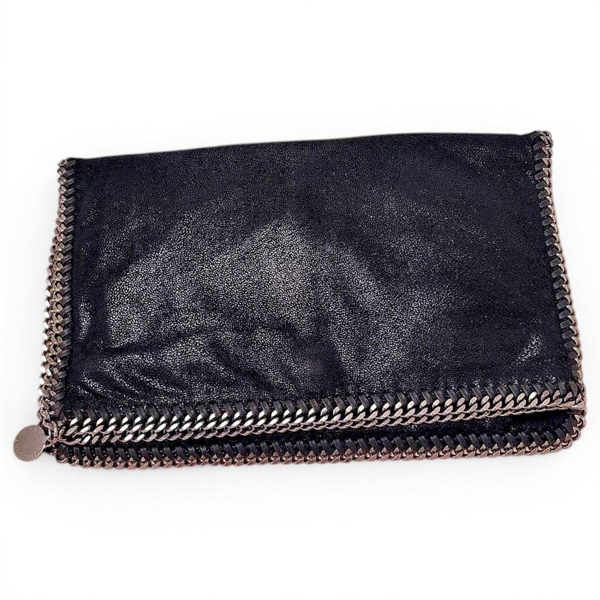 Falabella vegan leather clutch bag