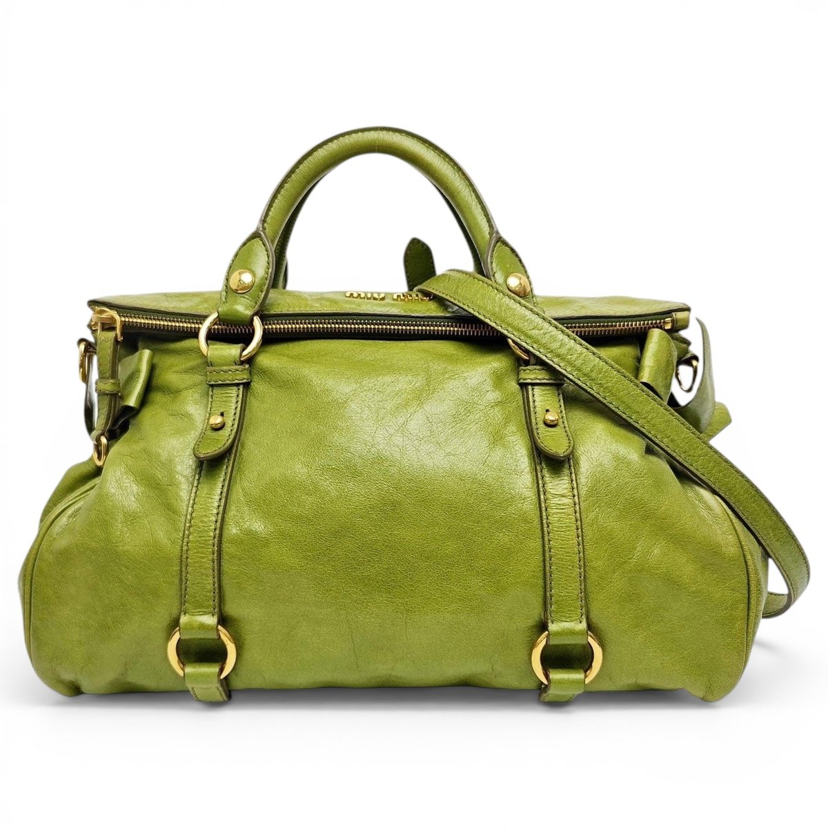 Vitello leather handbag