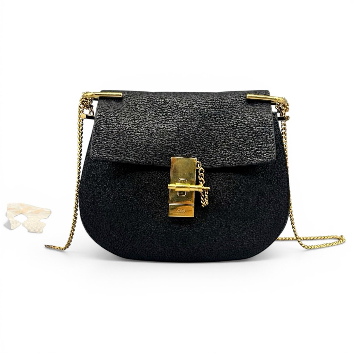 Drew leather crossbody bag