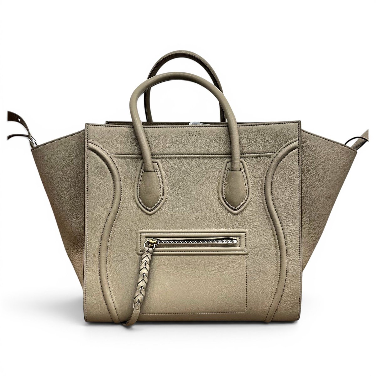 Luggage leather handbag