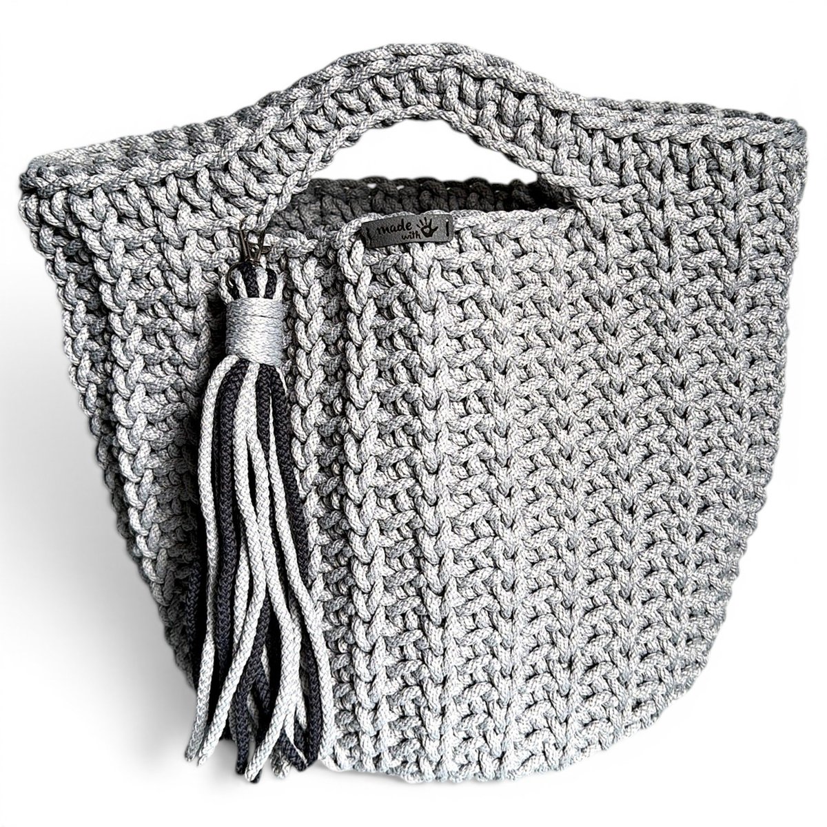 Crochet tote