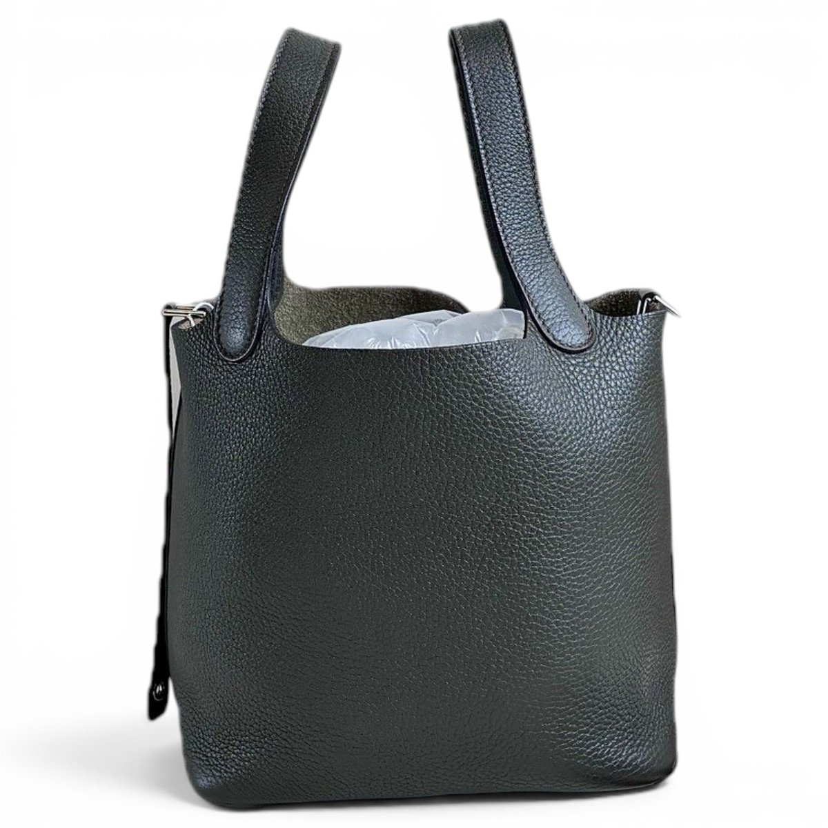 Picotin leather handbag
