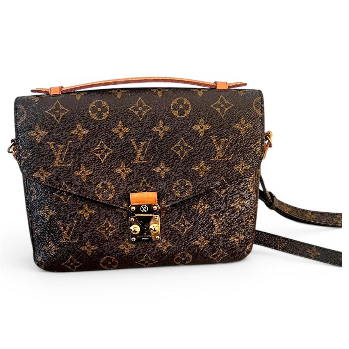 Metis leather crossbody bag