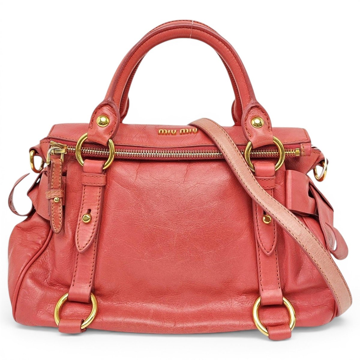 Vitello leather handbag