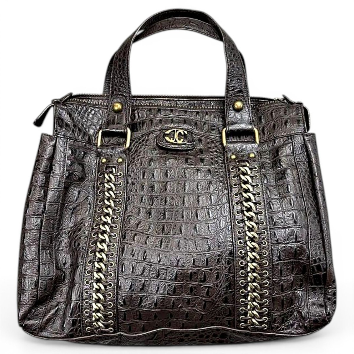 Leather travel bag