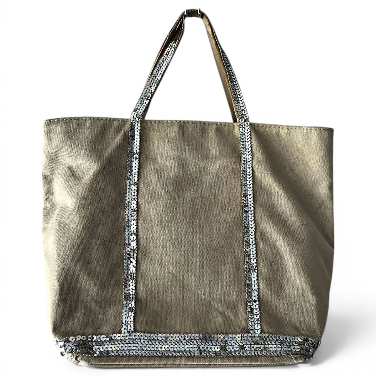 Cabas tweed tote