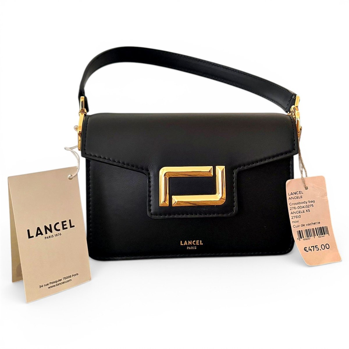 Leather crossbody bag