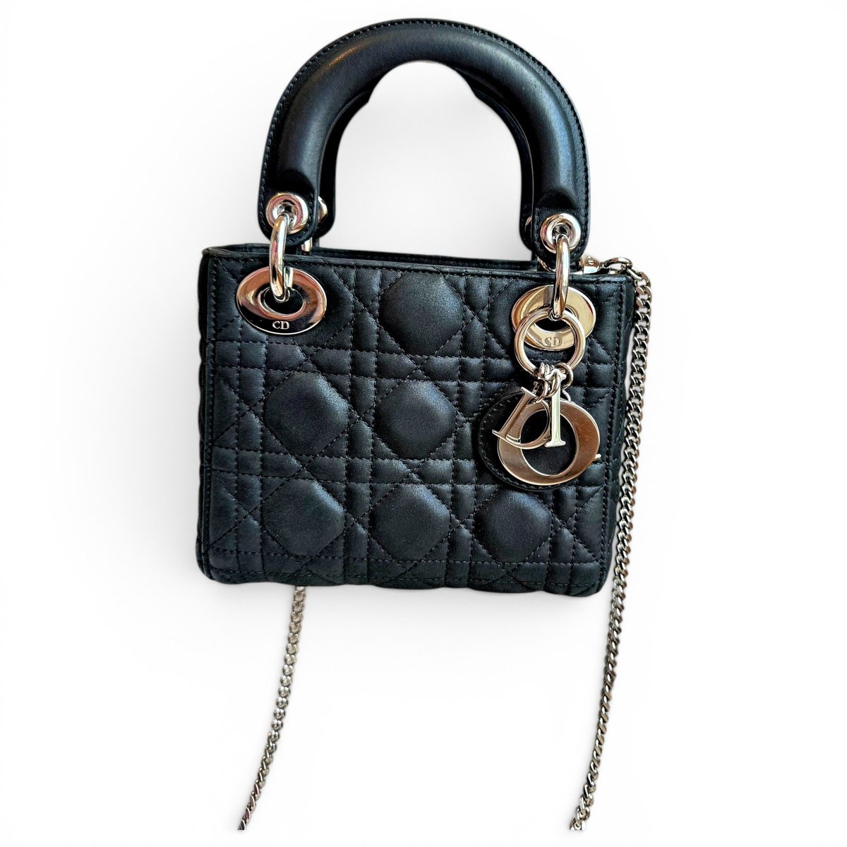 Lady Dior leather handbag