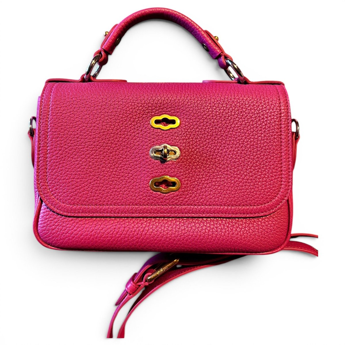 Leather crossbody bag