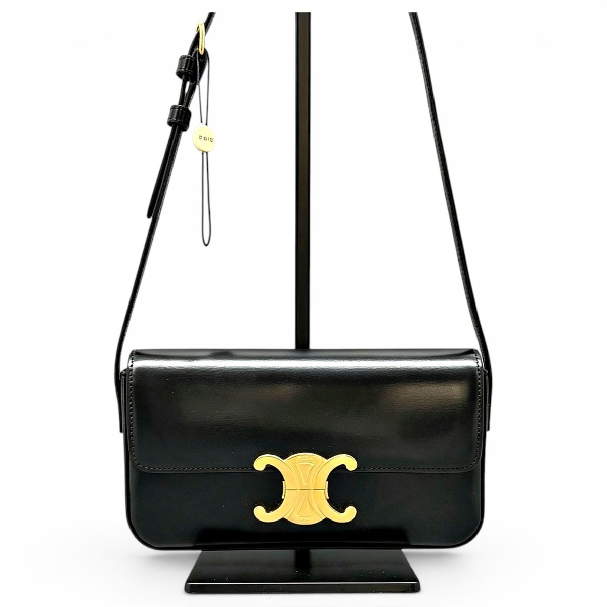 Triomphe Long leather handbag
