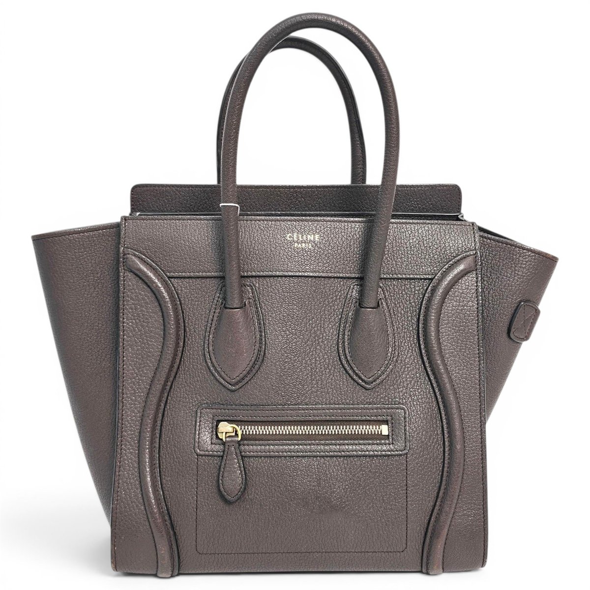 Luggage leather handbag