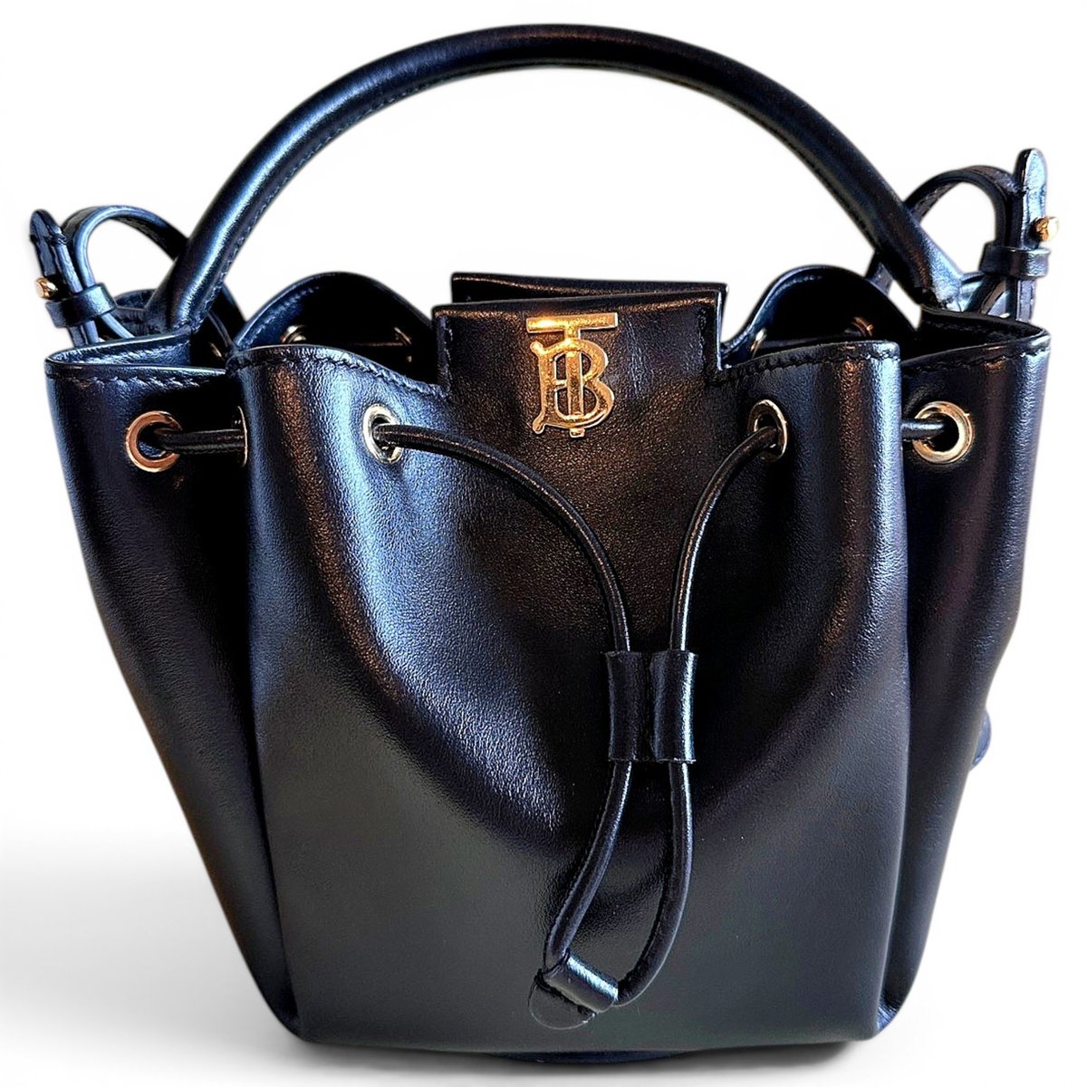 TB Bag Bucket Mini leather handbag