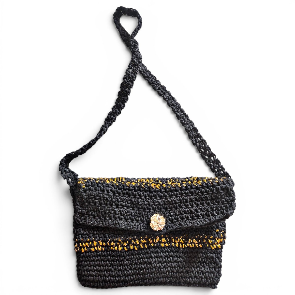 Crochet handbag