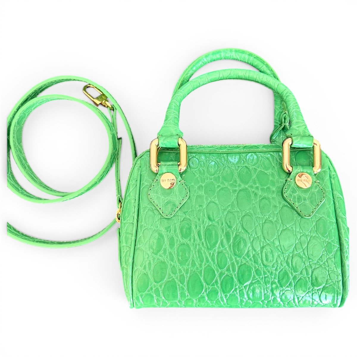 Leather crossbody bag