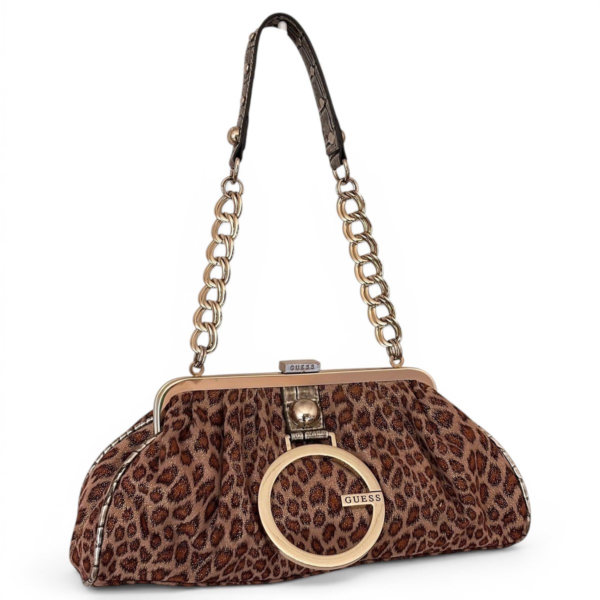 Faux fur handbag