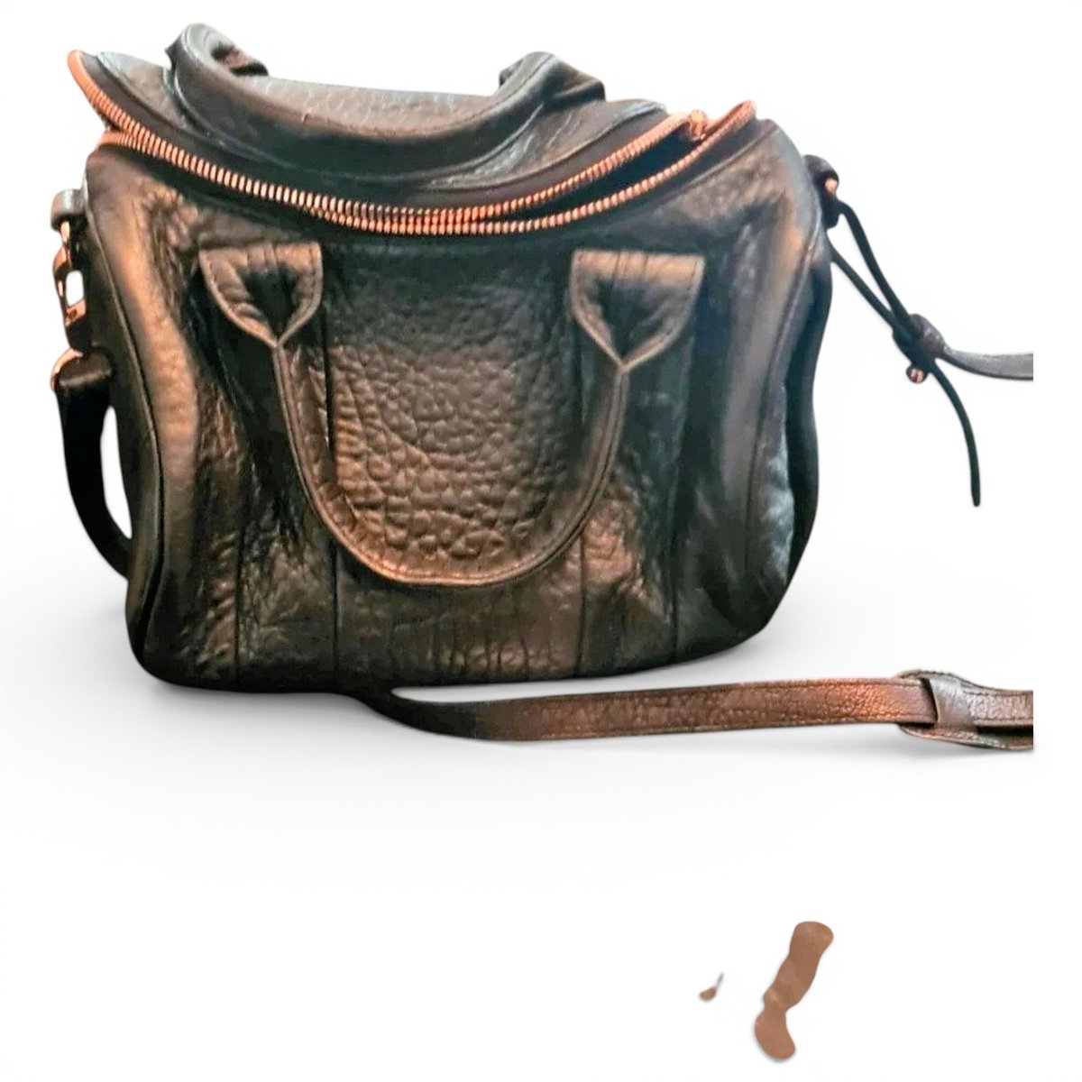 Rockie leather handbag