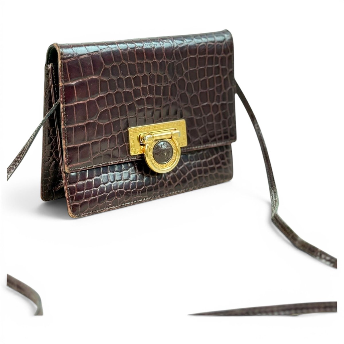 Leather crossbody bag