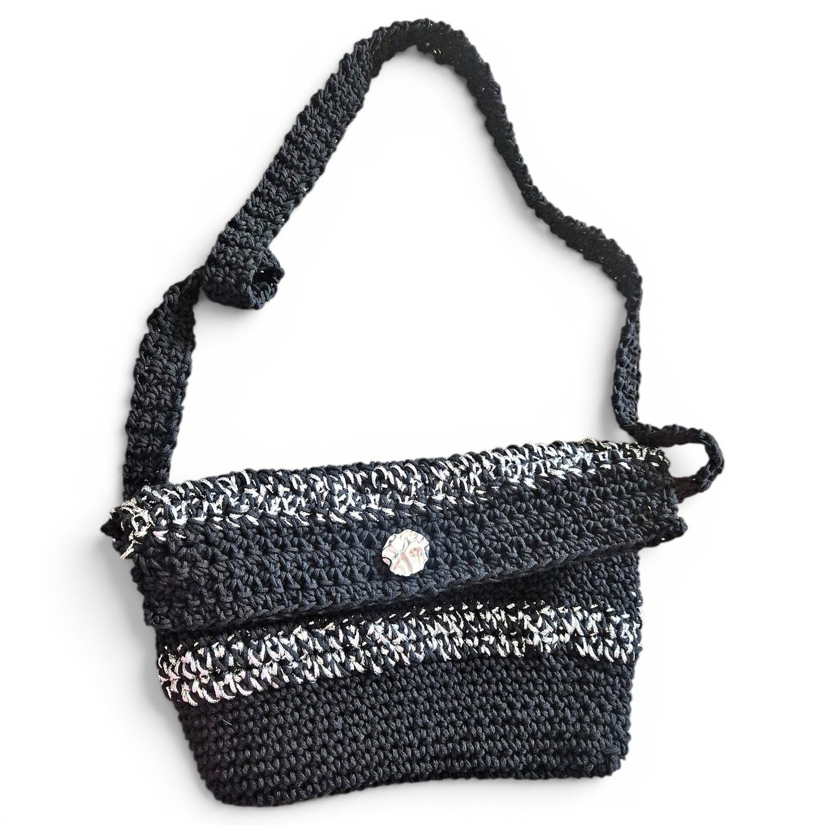Crochet crossbody bag