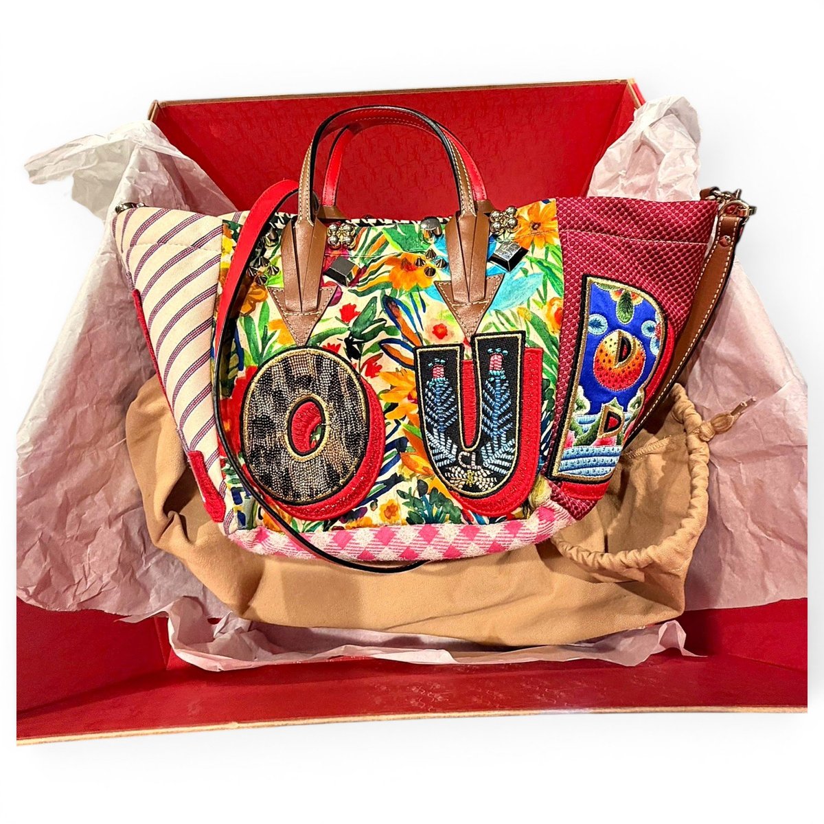 Africaba cloth handbag