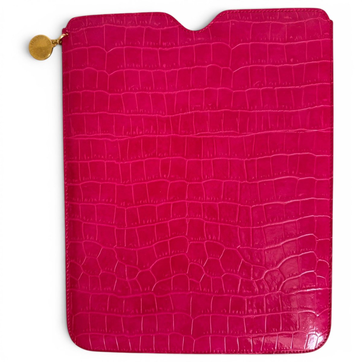 Vegan leather clutch bag