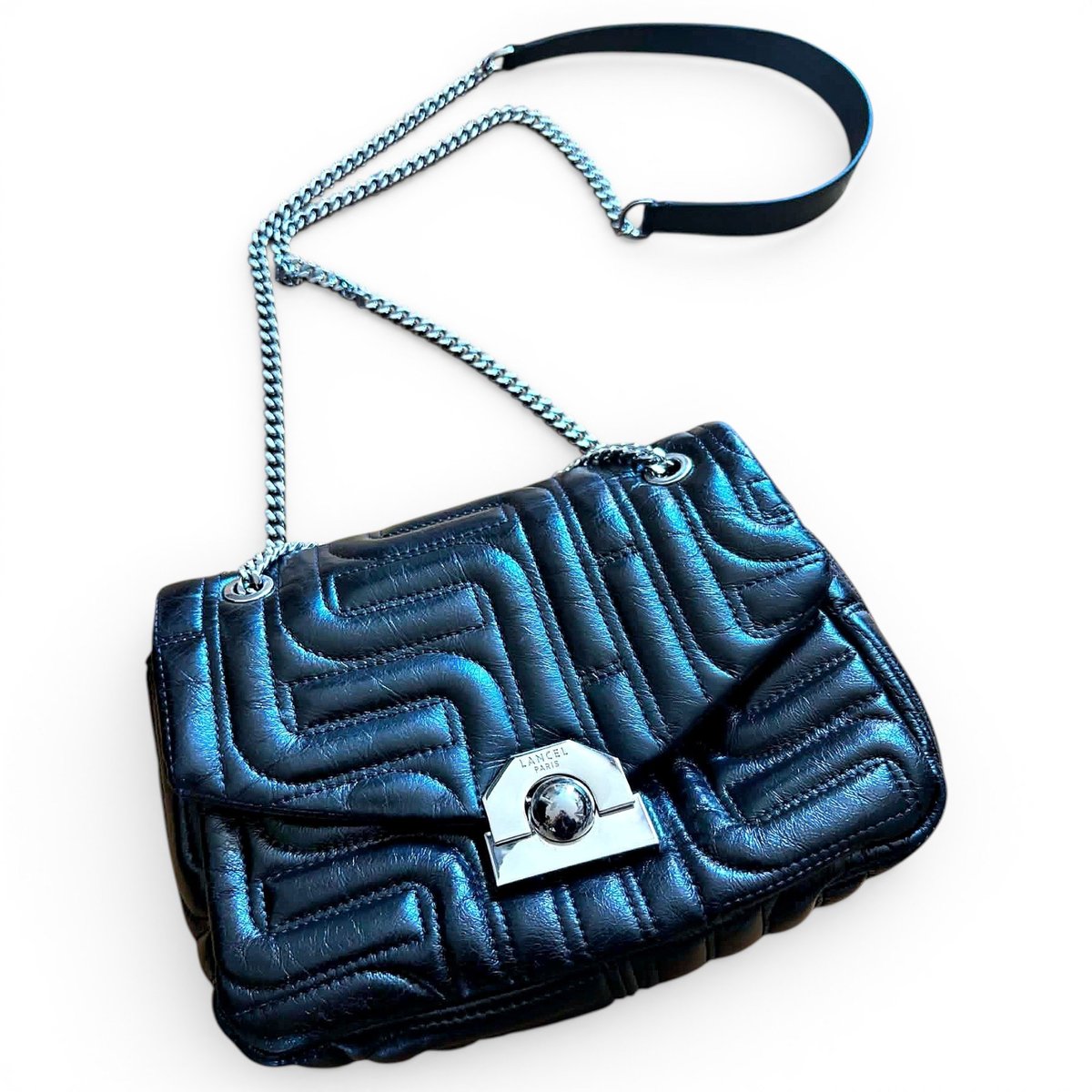 Leather crossbody bag