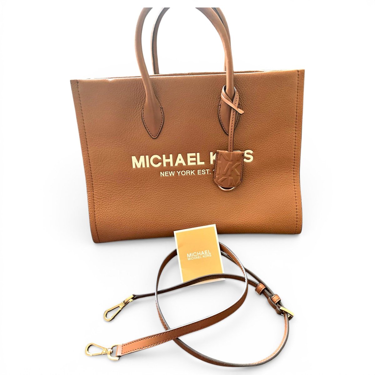 Leather tote