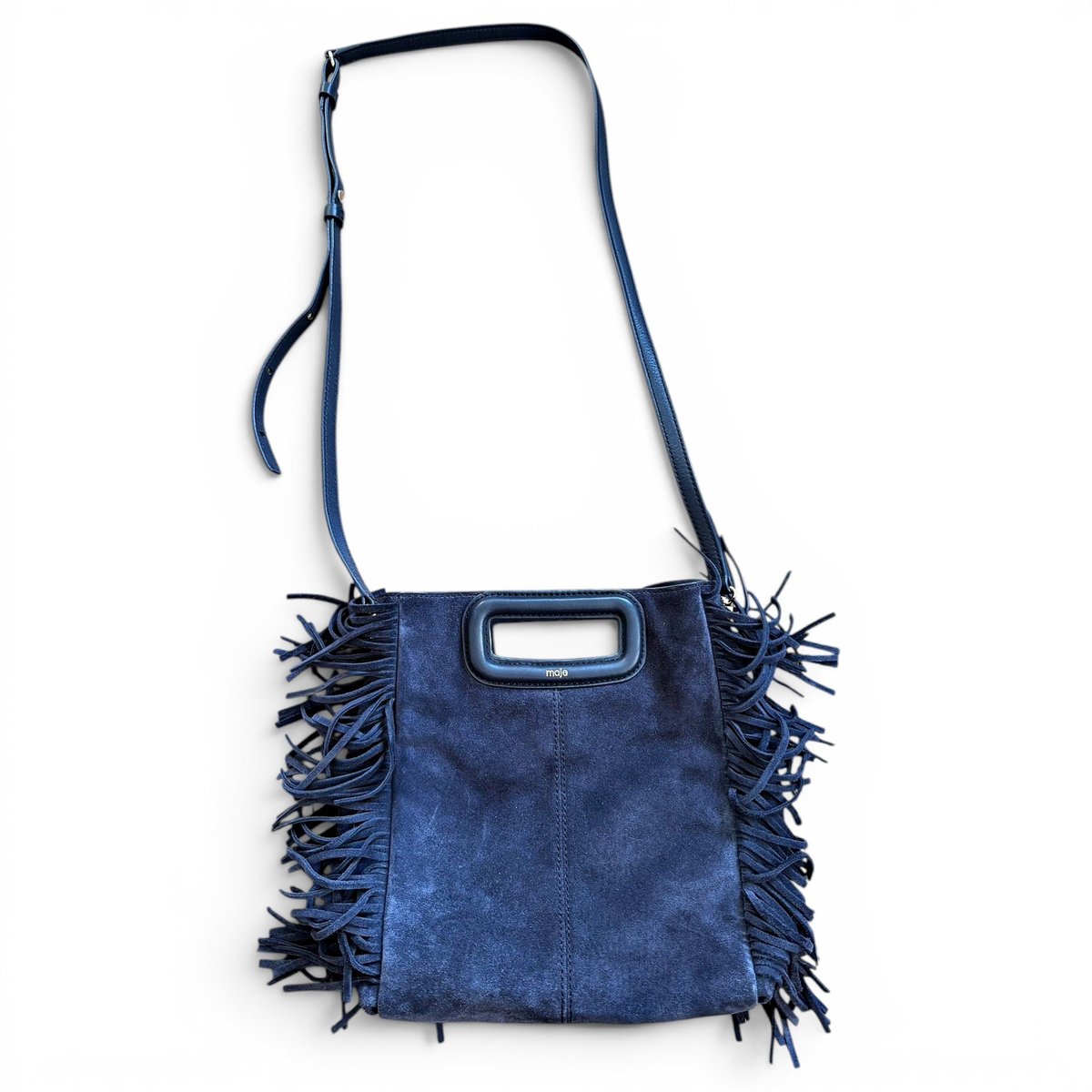 Sac M leather crossbody bag