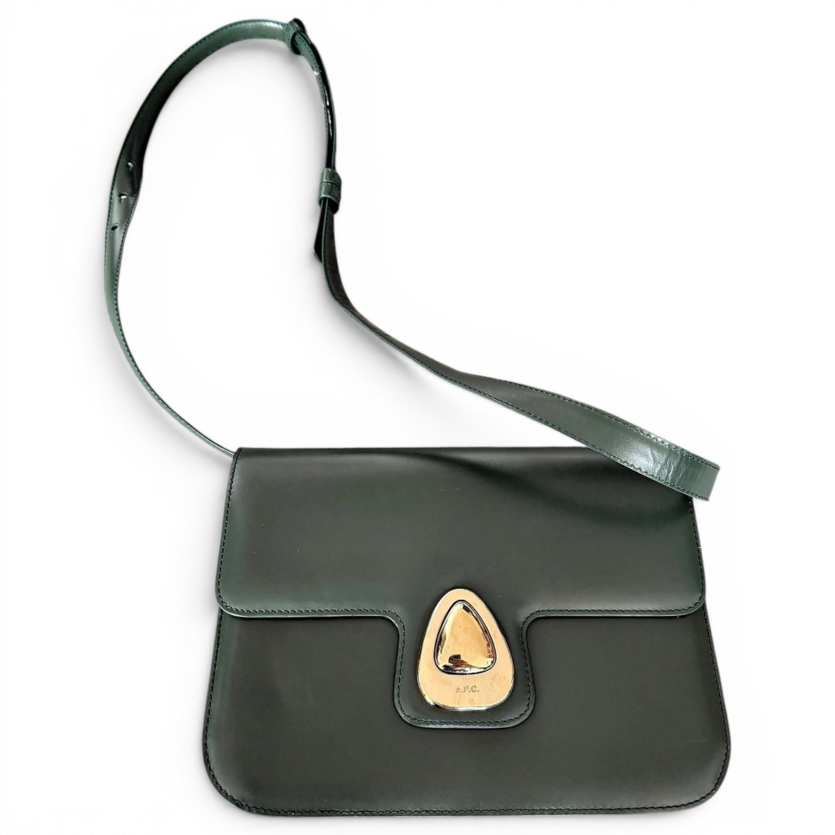 Leather crossbody bag
