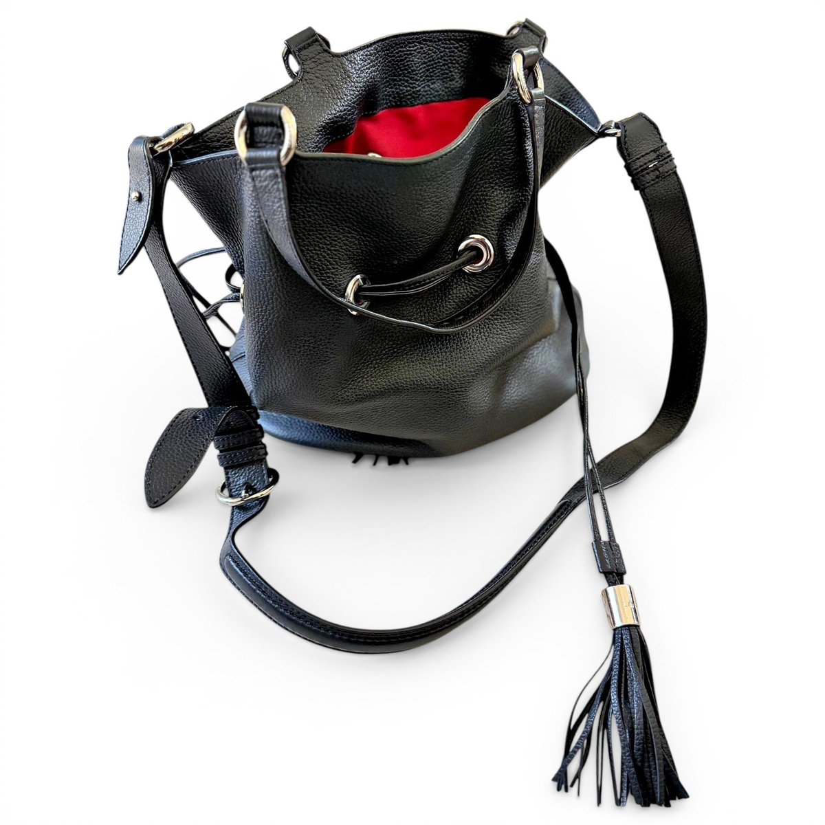 Leather handbag