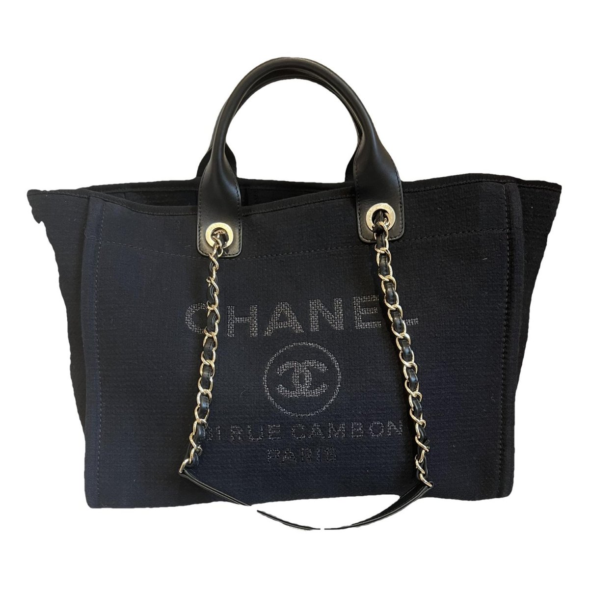 Deauville Chain cloth tote