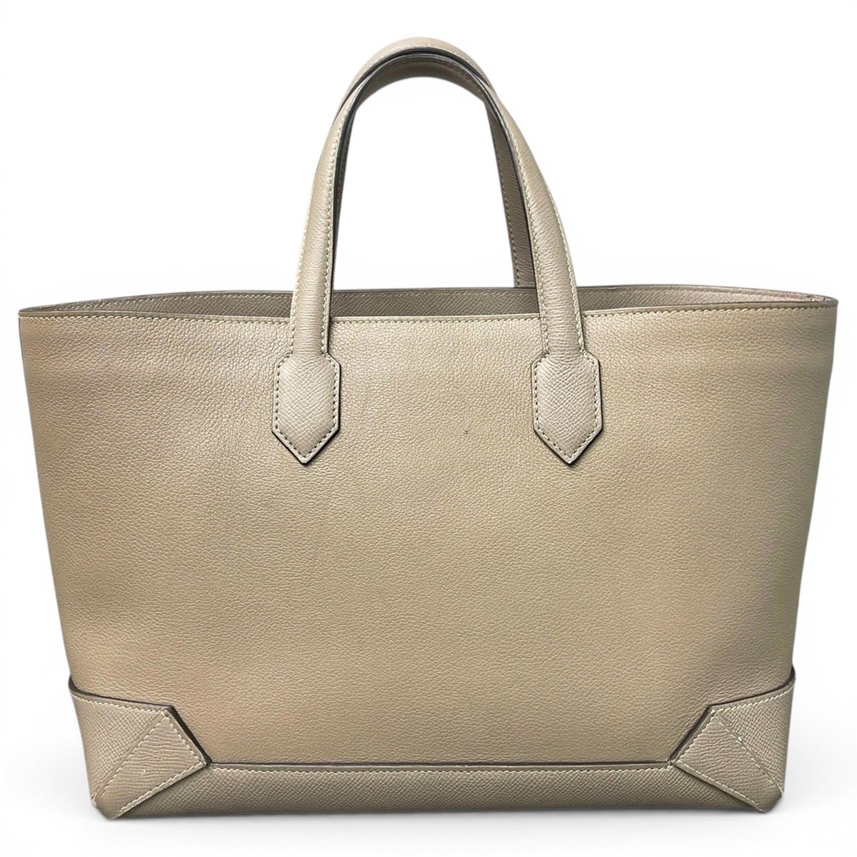 Maxibox cabas 36 leather handbag