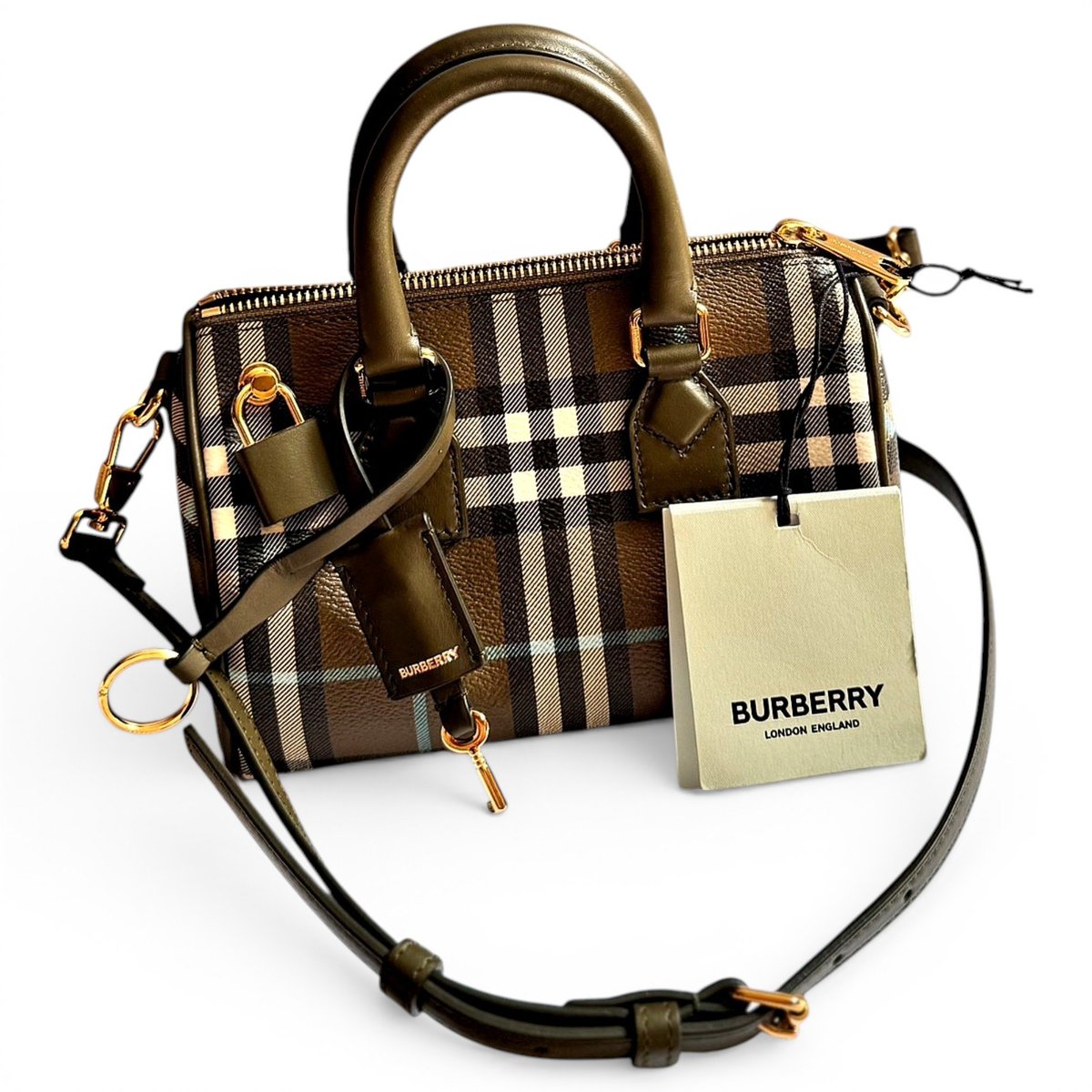 Leather crossbody bag