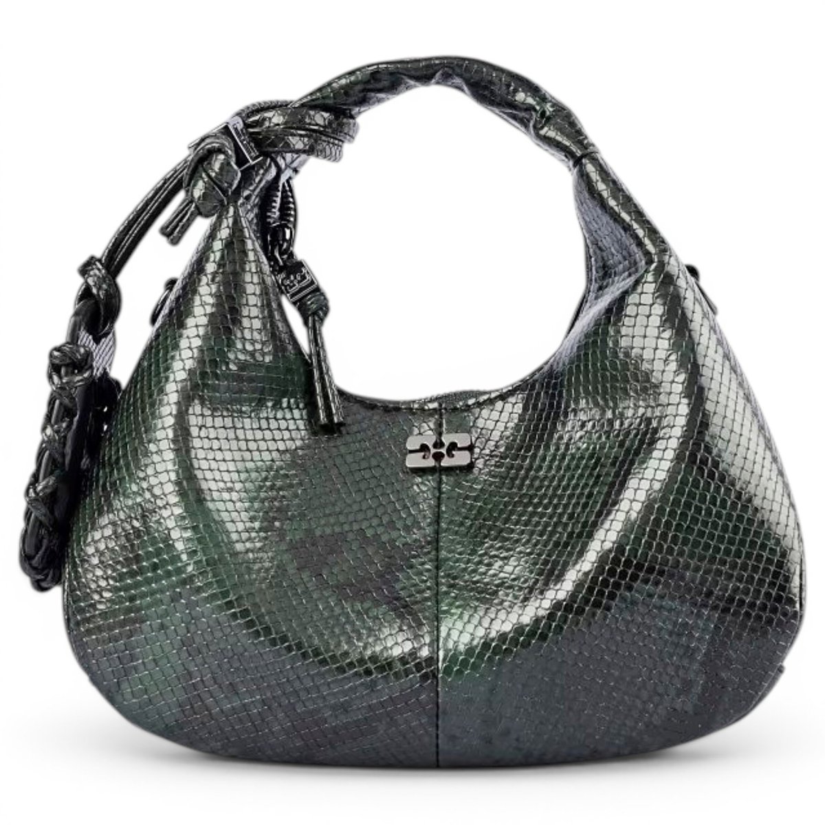Hobo leather crossbody bag