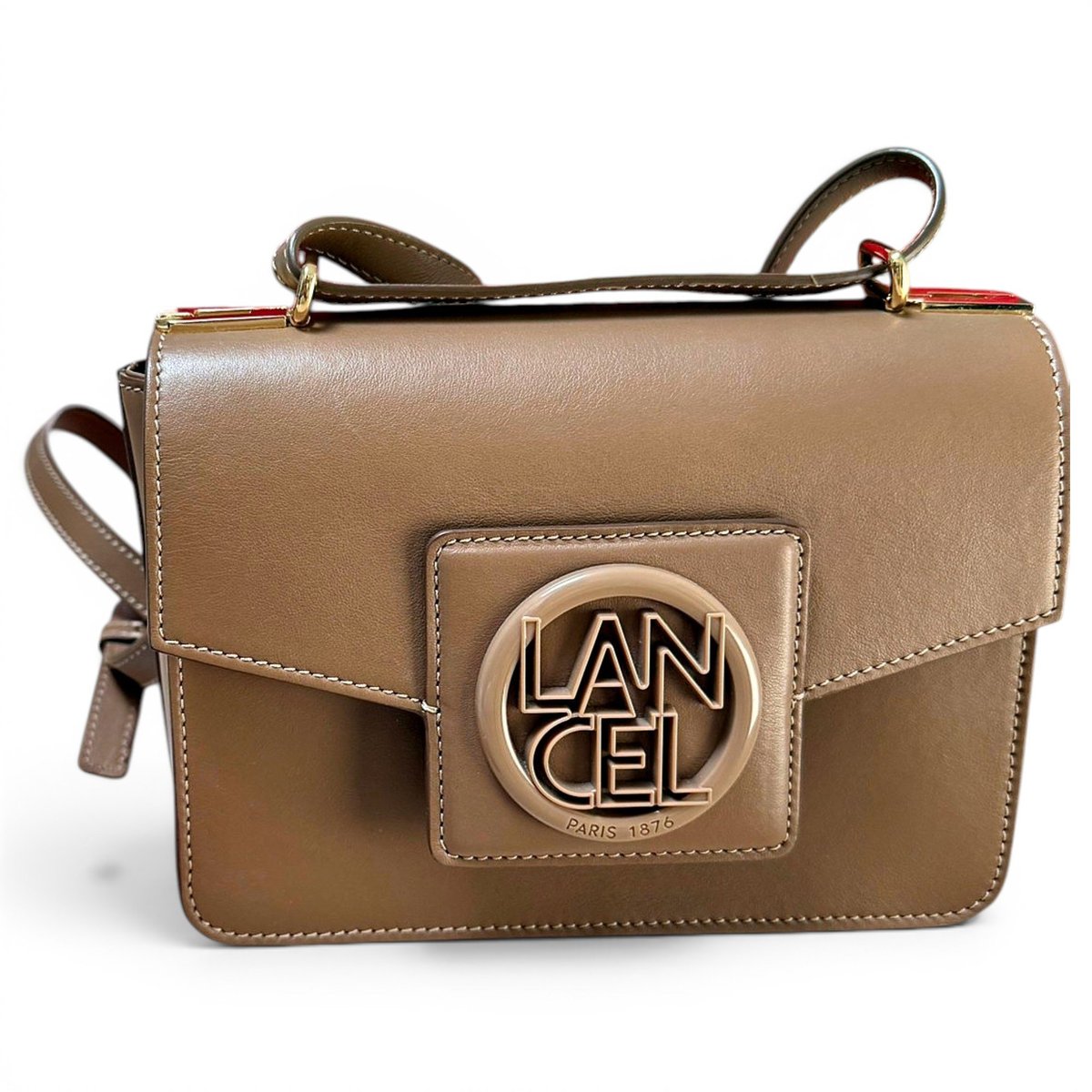 Leather crossbody bag