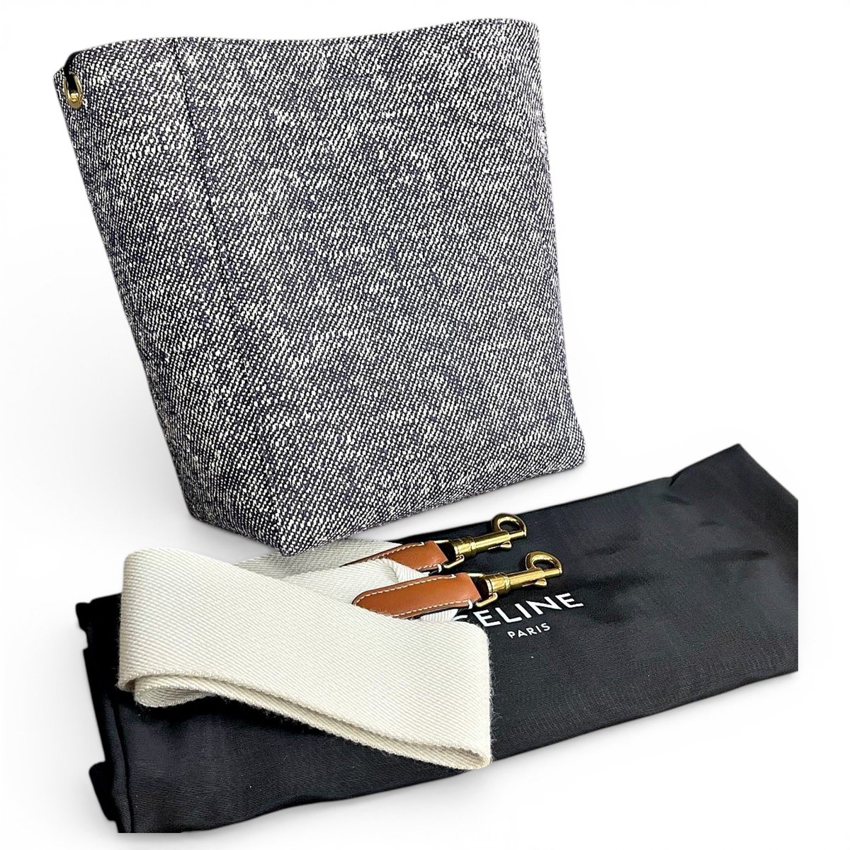 Seau Sangle cloth handbag